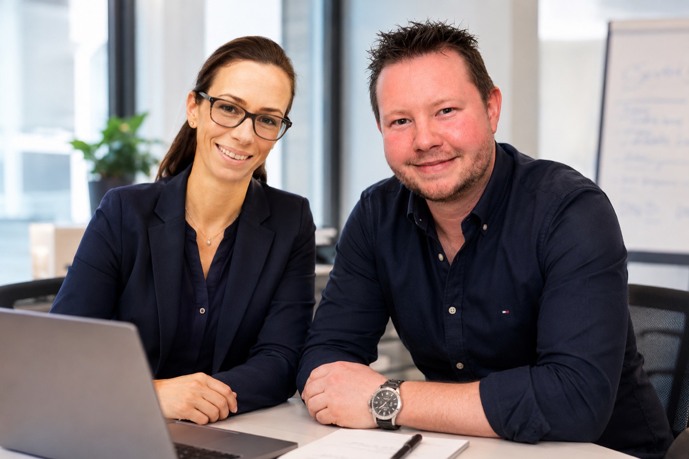 Das RuGra-Team im Büro in St. Gallen